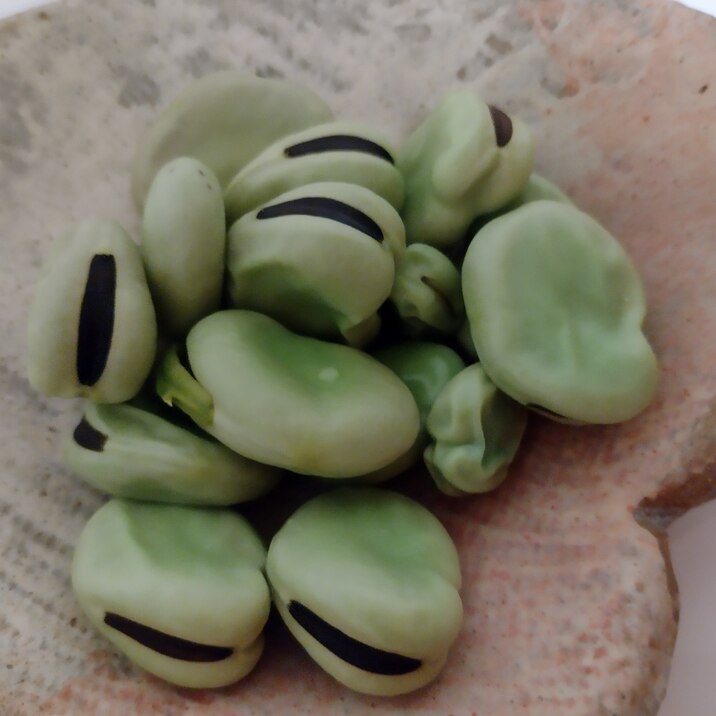 茹でそら豆